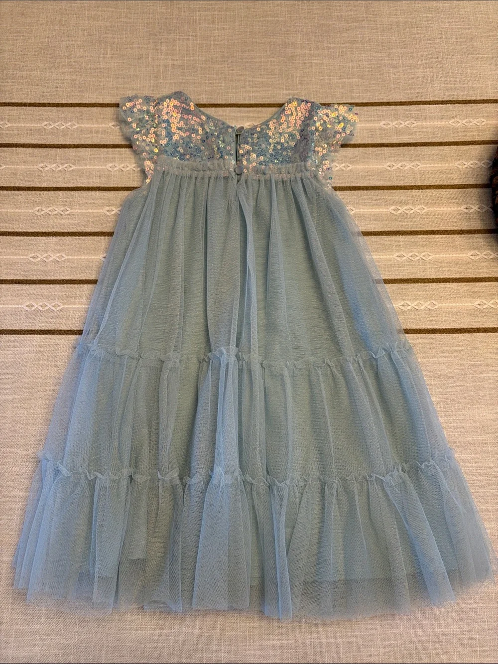 Zunie Girls' Sequin Tulle Party Dress